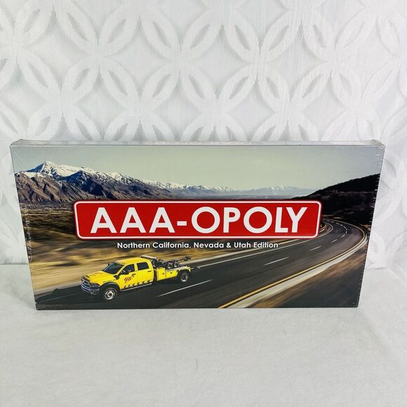 AAA-OPOLY Celebrating California Nevada Utah Edition Monopoly-like AAA - Picture 1 of 5